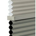 thumbnail image 2 of BlindsAvenue Cordless Day/Night Cellular Honeycomb Shade, 9/16" Single Cell, Misty Gray, Size: 51" W x 48" H, 2 of 3