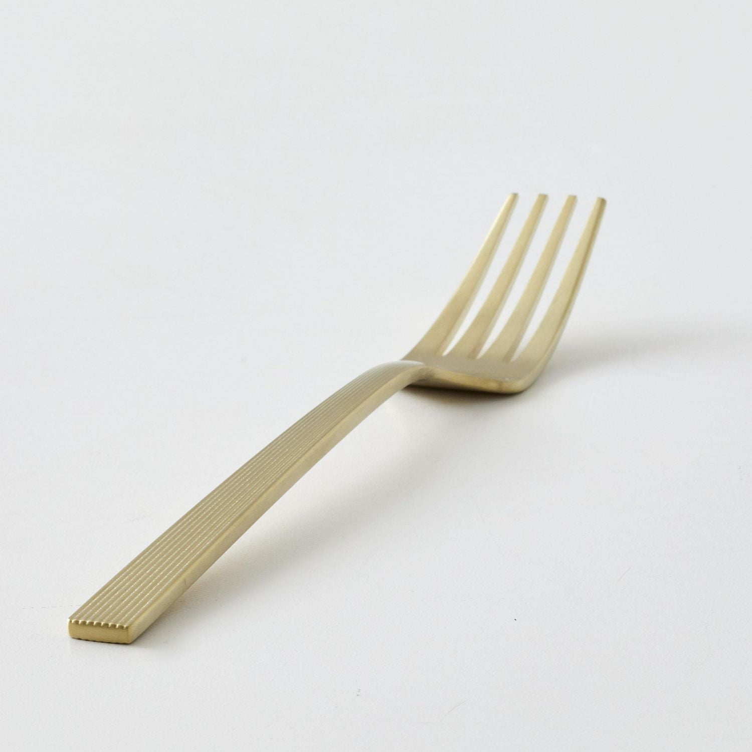 BHG RIVER GOLD SATIN SALAD FORK, Classic design and modern style