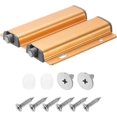 thumbnail image 1 of Double Push to Open Door Latch, Aluminum Alloy Magnetic Push Latches for Hidden Door, Cabinets, RV Drawers, Kitchen Cupboard, 1 of 5