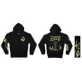 thumbnail image 4 of One Piece Roronoa Zoro King Of Hell Licensed Adult Zip Up Hoodie, 4 of 9