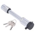 thumbnail image 1 of Towing Hitch Receiver Lock, Trailer Hitch Lock 5/8 Inch Pin Tow Stainless Steel Barbell Style Locking Hitch Pin With 3 Keys, 1 of 8