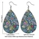 thumbnail image 3 of Pendientes de piel sintética ligeros de 48 colores para mujer, estilo 02-11, 3 of 5