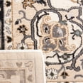 thumbnail image 4 of SAFAVIEH Lyndhurst Gina Traditional Bordered Area Rug, Cream/Navy, 3'3" x 5'3", 4 of 5