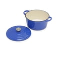 thumbnail image 4 of Sedona Enamel Cast Iron 5-Qt. Dutch Oven, Navy, 4 of 5