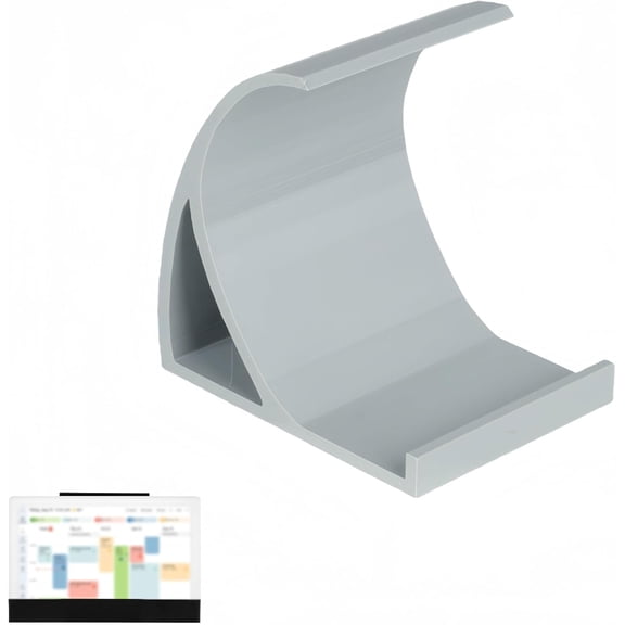 Stand for Skylight Calendar Max 27 Inch, No-Tools Desk Stand, Adjustable Angle, Stable Base (WHITE)