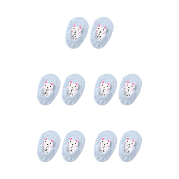 Qarigey Calcetines de bebé con empuñaduras antideslizantes Calcetín corto para recién nacidos Medias para todos los niños Algodón Divertido Jardín Type2 NO2 Qarigey CBP382943