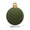 Army Green, variant on Inflables De Navidad,15.7 in Flocked Inflatable Christmas Ball, Velvet Blow Up Ornament for Yard, Porch and Garden Outdoor Holiday Decor