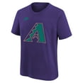 thumbnail image 2 of Youth Nike Purple Arizona Diamondbacks Team Logo T-Shirt, 2 of 3