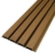 thumbnail image 1 of Lambrin Decorativa Panel Wpc Enorme Tipo Madera Exterior Teka Marrón Claro 290 x 22 x 2.6 cm, 1 of 4