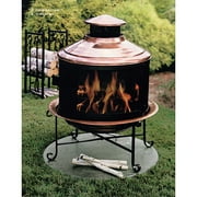 Copper Fire Pit / Chiminea Combo