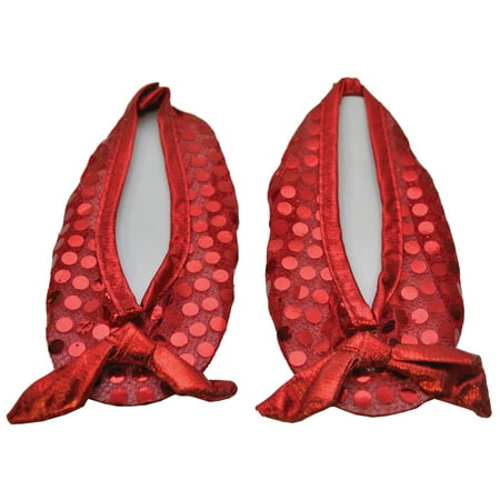 Ruby Slippers Shoe Covers Child Halloween Accessory