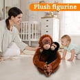 thumbnail image 5 of Punch Monkey Plush 19.7 Inch - Stuffed Monkey Plush & Monkey Stuffed Animal - Monkey Toy & Cute Plush Collectible for Adult Desk Decor, 5 of 6