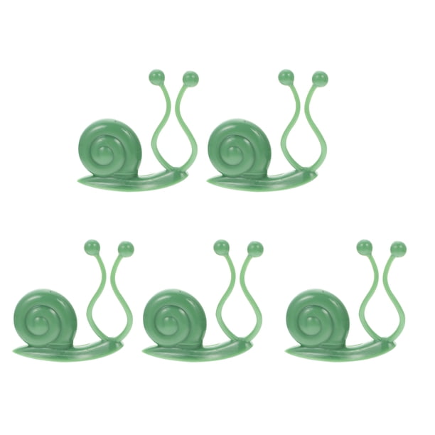 20 clips autoadhesivos para fijar plantas trepadoras de jardín.