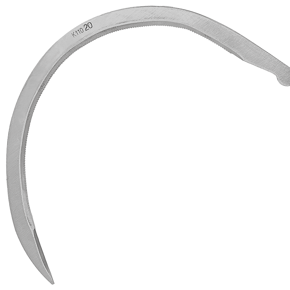 Zenport K110-20-Inch Landscape Scythe Serrated Curved Blade