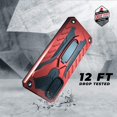 thumbnail image 2 of FYBTO Designed for Samsung Galaxy S8 Case with Kickstand, Military Grade 12ft. Drop Tested - Black, 2 of 5