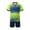 Green_1, variant on Toddler Kid's 2 Piece Outfit Suits Soccer Training Top Short Sleeve Shorts Sport