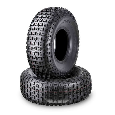 Set of 2 20x7.00-8 ATV UTV Tires All Terrain 4 Ply Rated 20x7-8 20x7x8 ...