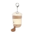 thumbnail image 3 of Jellycat Amuseable Coffee-To-Go Bag Charm Plush Keychain, 3 of 4