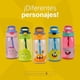 thumbnail image 2 of Botella de Agua para Niños 473ml Frijolín | Con Funda, 2 Tapas, 2 Popotes y Cepillo | Libre de BPA | B Life, 2 of 6