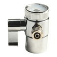 thumbnail image 4 of Faucet Diverter Valve Faucet Adapter Kitchen Sink Splitter Shower Diverter Adapter Valve Water Tap Connector Toilet Bidet Access, 4 of 8