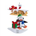 thumbnail image 4 of Personalized Penguin Ornaments 2024 - North Pole Penguin Christmas Tree Ornament, Animal Lover Gifts, 4 of 10
