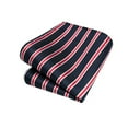 thumbnail image 5 of Boy's Striped Tie with Pocket Square Set Formal Necktie for Children and Kids Self-Tied, 5 of 6