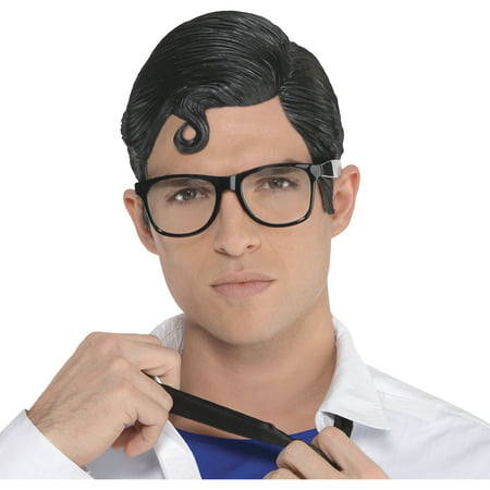 Suit Yourself Superman Wig for Adults, One Size, Latex Costume Accessory Features Clark Kent's Classic Dark Hair Style
