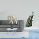 thumbnail image 2 of Figura de elefante,Escultura rústica de elefante tallada a mano en madera,Figura de escritorio,Estatua de pavo real en estante,escritorio,decoración del hogar,Figuras decorativas creativas, 2 of 8