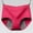 Watermelon Red, variant on Soyumi Women's Seamless Underwear High Waisted Tummy Control No Show Panties Full Coverage Stretch Briefs, Black