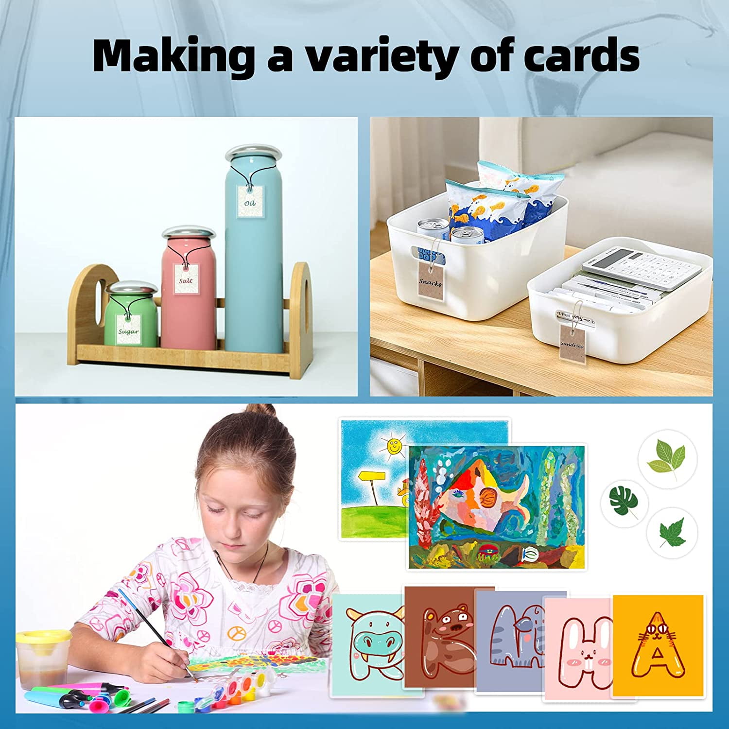Uinkit 300Pack Thermal Laminating Pouches 3mil Thick Laminating Sheets 4.3x6.3 inches for Sealed 4x6 Photo Card Documents, Glossy Clear Laminator Pouch Rounded Corner