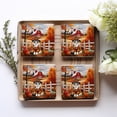 thumbnail image 4 of Thanksgiving Ragdoll Pilgrim Grateful, Thankful, Blessed Fall Welcome Set of 4 Stone Coasters Cat Lover Kitten Owner Gifts Idea 4x4in Absorbent Soapstone Coaster - 00021, 4 of 5