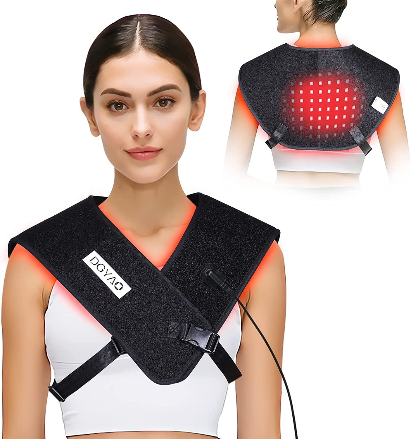 DGYAO 2023 Newest Red Light Phototherapy for Body Shoulder Neck Muscle ...