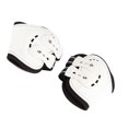 thumbnail image 2 of Horse Fetlock Boots Impact Resistant Breathable Horse Hind Leg Boots for Horse Protective Equipment White M, 2 of 2