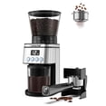 thumbnail image 1 of AMZCHEF Coffee Grinder Electric - Espresso Grinder with 30 Grind Settings for 1-12 Cups or up to 40 secs, Anti-Static Conical Burr Coffee Grinder wit, 1 of 7