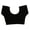 Black, variant on Women's Underarm Sweat Vest Transparent Armpit Sweat Proof Shirts Wrap Style Quick-drying Sweat-absorbing Vest for Women Girls Ladies
