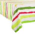 thumbnail image 5 of FINGERCRAFT Tablecloth, High GSM Cotton Fabric, Distinctive Printed Design Table Cover, Floral Bliss (72in), 5 of 6
