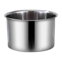 Stainless Steel Mixing Bowls, Food Prep Bowls, Heavy Gauge Kitchen Basin Set for Baking, Marinating, Camping, Picnics, Serving