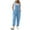 Light Blue, variant on Womens Overalls Summer Casual Loose Bib Pants Overalls Baggy Rompers Jumpsuits with Pockets