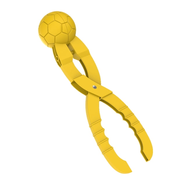 Pince Extérieure pour Enfants d'Hiver Boule de Neige en Forme de Neige Moule à Sable Outils de Fabrication Neige Éducation Soucoupe Traîneau Planche à Roulettes de Neige Conversion Acier Soucoupe de Neige Glissoire Pingouin Maison Souffleuse de Feuilles pour Enfants Bonhomme de Neige Articles