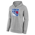 thumbnail image 2 of Women's Gray New York Rangers Primary Logo Pullover Hoodie, 2 of 3