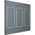 thumbnail image 6 of Ekena Millwork 24"W x 48"H Ashford Panel Moulding Kit (Triple Panel), 6 of 10