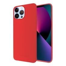 Funda de Silicon Suave Molan Cano Para iPhone 13 Pro Rojo Soft Jelly Case