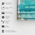 thumbnail image 5 of Wynwood Studio Fashion and Glam Modern Canvas Art - Fashion High Heel Bookstack Blue, Wall Art for Living Room, Bedroom, and Bathroom, 12 in x 12, Pink and Blue Home Decor, 5 of 5