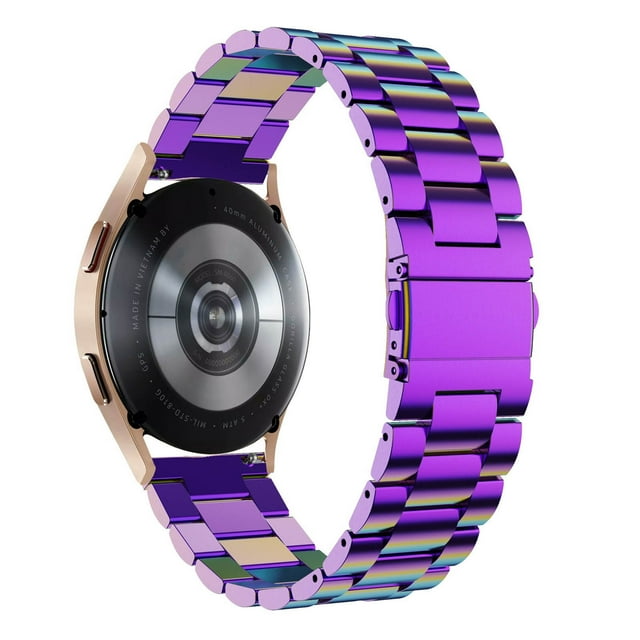 karymi pour Galaxy Watch4/Galaxy Watch4 Bracelet Intelligent de Luxe en Acier Inoxydable Bracelet en Métal jusqu'à 60 % de Réduction