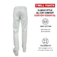 thumbnail image 2 of Access Men's Slim Straight Relaxed Fit Twil Pants (White, 30x34), 2 of 7