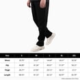 thumbnail image 3 of COOPLUS Mens Wide Leg Sweatpants with Pockets Mens Work Pants Track Cargo Pants for Men Size S M L XL XXL, 3 of 9