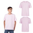 thumbnail image 2 of Playera Unisex para Jóvenes 100% Algodón Peso Completo de Cuello Redondo y Manga Corta, 2 of 3
