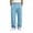 Blue, variant on Fsgntruao Sweatpants for Men Wide-Leg Drawstring Elastic Waist Solid Color Casual Loose with Pocket Athletic Trousers Khaki,L