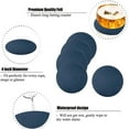 thumbnail image 3 of Leather Coasters Spill Protection For Table Desk Durable And Non Slip Leather Coaster Fit Common, 3 of 5