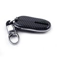 thumbnail image 1 of Carbon Fiber Black Key Fob Shell Fits for Tesla Model 3 S 12-19 ABS)-, 1 of 4